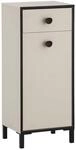 Schildmeyer Edda Highboard 159680, cremebeige, 40,3 x 33,5 x 96,4 cm