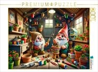 CALVENDO Puzzle Zwergenwerkstatt: K&uuml;nstlerische und handwerkliche