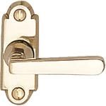 MARCHESI Fenstergriff Alt-Wien 7x35 Vierkant - elegante Fensterolive L&auml;nge 60mm,