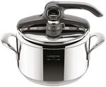 Lagostina Diva Schnellkochtopf, 5 l, aus Edelstahl, inklusive Korb, mit