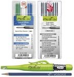 Pica Marker Set - Pica Dry Tieflochmarker + 10 Ersatzminen graphit 2B Multi-Use + 8