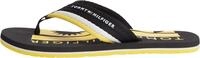 Tommy Hilfiger Herren Flip Flops Patch Beach Sandal mit Logo, Schwarz (Black),...