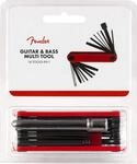 Fender Guitar,Bass Multi-Tool, 14-in-1 Maintenance Tool with Hex Wrenches,
