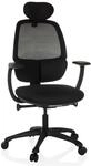 hjh OFFICE Ergonomischer B&uuml;rostuhl RI-Cover Drehstuhl mit Verstellbarer