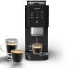 KRUPS Coffee Crush Extra Kaffeevollautomat, nur 15 cm breit, Schwarz 