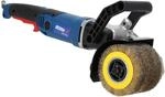 Satiniermaschine 1300W, Metall- und Nylonb&uuml;rste, 900-3700 U/Min, ⌀120mm, 2m Kabel,
