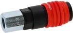 KS Tools 999.9105 3in1 Universal-Druckluft-Sicherheitskupplung mit 1/4" IG