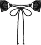 Obsessive Cordellis-B&uuml;ndchen, Schwarz, One Size