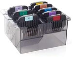 Metal attachment comb set 8pcs snap-on
