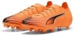 Puma Unisex Ultra 6 Pro Fg/Ag Fu&szlig;ballschuh, Heat Fire Puma schwarz Leuchtend...