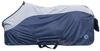 HKM Rain Pferdedecken Dunkelblau/Grau 125