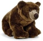 Living Nature Stofftier - Gro&szlig;er Braunb&auml;r (45cm)
