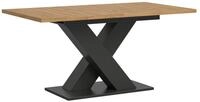 xonox.home - Esstisch Motion 2-TLG. Set 150x76x90 cm in grau und Artisan Eiche -