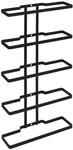 Metaltex 382925000 Wine-Wall Lava Flaschenregal 5er