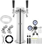 VEVOR Kegerator-Turm-Kit, Bier-Umr&uuml;stsatz mit zwei Zapfh&auml;hnen,...