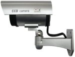 IR1100 S Kamera Dummy LED &Uuml;berwachungskamera Attrappe Alarmanlage CCTV Camera