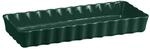 Emile Henry Kuchenform, rechteckig, lang, Keramik, 15 x 36 cm, Zederngr&uuml;n