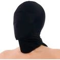Rimba Bondage Play Damen Stretchstoff Kopfmaske, Schwarz, One Size