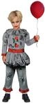 (PKT) (9908547) Child Boys Bad Clown Costume (6-8yr)