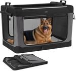 Feandrea Hundebox faltbar, 106,7 cm Transportbox f&uuml;r gro&szlig;e Hunde, Hundetasche,
