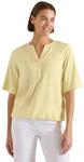 Cecil Kurzarm Bluse mit Split Neck