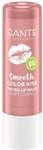 SANTE Naturkosmetik Smooth Color Kiss 01 Soft Coral, veganer Lippenpflegestift mit