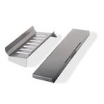 Alfa Forni Holzschuppen der Marke Modell Set Ibrido 4 Pizze (Futuro) INOX