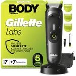 Gillette Labs i7 Body + Intimate Trimmer Herren, Schwarz/Gr&uuml;n