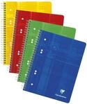 Clairefontaine 8570C - Packung mit 5 Collegebl&ouml;cken DIN A5 mit Ringbuchlochung,