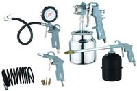 ABAC 8-teiliges Kompressor-Zubeh&ouml;rset G-810AL, Inklusive Reifenf&uuml;ller mit