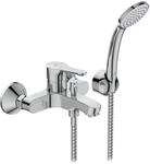 Ideal Standard BC676AA Wannenarmatur Alpha Aussenarmatur mit Zubeh&ouml;r, chrom