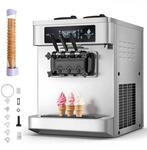 VEVOR Kommerzielle Softeismaschine 20-28 L/h, Speiseeisbereiter 2200 W, Gewerbliche
