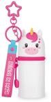 Legami - Mini-Geldb&ouml;rse mit Schl&uuml;sselanh&auml;nger Kawaii, Unicorn, mit Spirale,