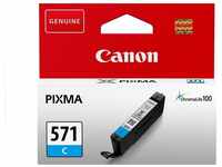 Canon CLI-571 C Druckertinte Cyan - 7 ml für PIXMA Tintenstrahldrucker ORIGINAL