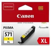 Canon Originaltinte CLI-571XL Y, Gr&ouml;&szlig;e XL, Gelb, Recyclebare Verpackung