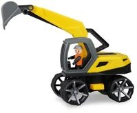 Lena 04531 - TRUXX&sup2; Bagger, Baustellenfahrzeug ca. 35 cm, robuster...