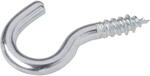Toolcraft 828108 Schraubhaken, gebogen 50 mm Stahl verzinkt 50 St.