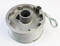 H&ouml;rmann Seiltrommel (Beschlag N/L, f&uuml;r Torh&ouml;he gr&ouml;&szlig;er als 2250 mm, links,