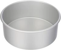 DECORA, 0062613 Professionelle runde Backform &Oslash; 25 x 10 h cm, Aus eloxiertem