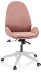 hjh OFFICE 729429 Schreibtischstuhl AVEA Samt h&ouml;henverstellbarer Drehstuhl mit...