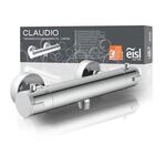 EISL Duscharmatur CLAUDIO Chrom, Mischbatterie mit Thermostat, Thermostatarmatur mit