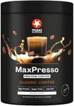 MaxiNutrition MaxPresso Coffee Classic 300g, Protein Kaffee, Whey Coffee...