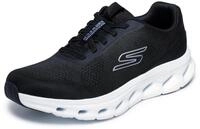 Skechers Go Walk Glide-Step 2.0 Vic-Sneaker f&uuml;r Herren, Schwarzer, wei&szlig;er Rand, 46