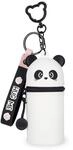 Legami - Mini-Geldb&ouml;rse mit Schl&uuml;sselanh&auml;nger Kawaii, Panda, mit Spirale,