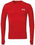 Select Kompressions-Shirt Langarm Kids rot, 10/12 Kinder