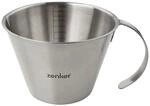 Zenker 44993 Messbecher, 1 Liter, mit Teigskala, Edelstahl, Silber, 20 x 15 x 10 cm