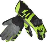 REBELHORN Fighter Motorradhandschuhe Herren | K&auml;nguru und Ziegenleder | Kn&ouml;chel-