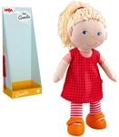 HABA Stoffpuppe Annelie &ndash; 30 cm gro&szlig;e Kuschelpuppe f&uuml;r Kleinkinder ab 18...