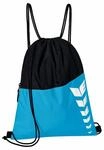 Erima Turnbeutel Six Wings Curacao/Schwarz One size
