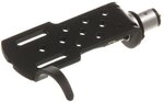 Analogis Headshell HS-15 Schwarz, SME Bauweise, Verkabelung mit Vergoldeten